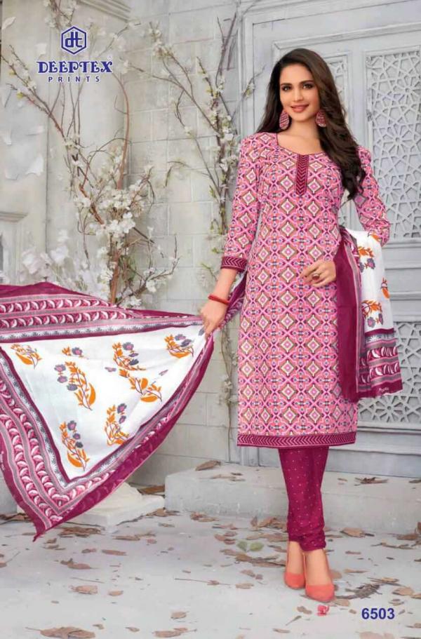 Deeptex Miss India Vol 65 Cotton Casual Wear Dress materials 